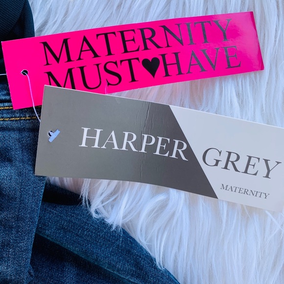 NWT Maternity blue jeans size xl - Picture 8 of 8